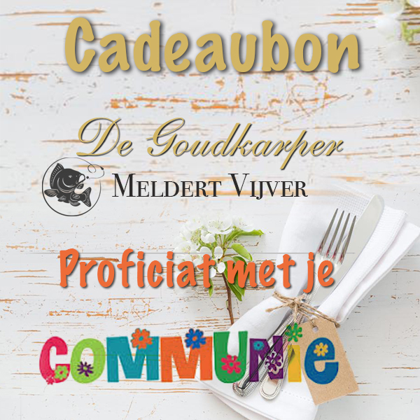 Meldert Vijver cadeaubon Communie