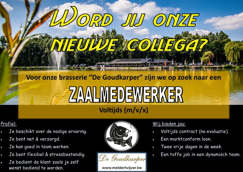 Zaalmedewerker 2022